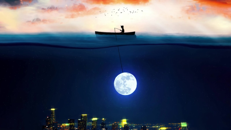 Moon Boy Live Wallpaper