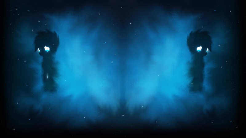 Seen Nebula Blue Live Wallpaper