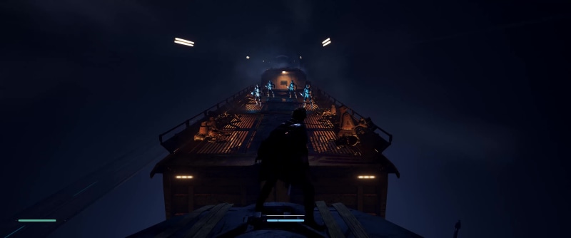 Star Wars Jedi Fallen Order Riding Train Live Wallpaper