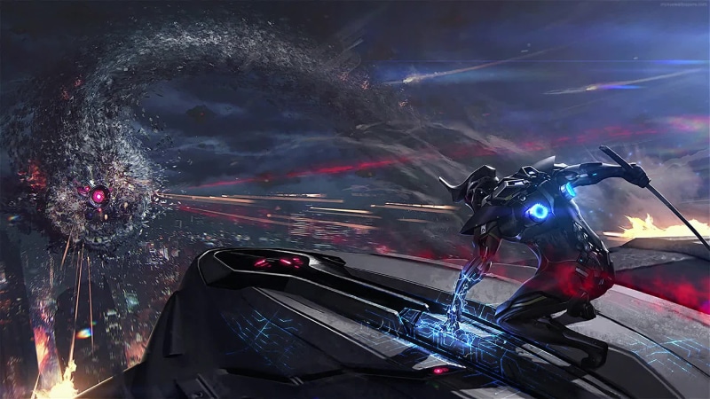 CYBER SAMURAI Live Wallpaper