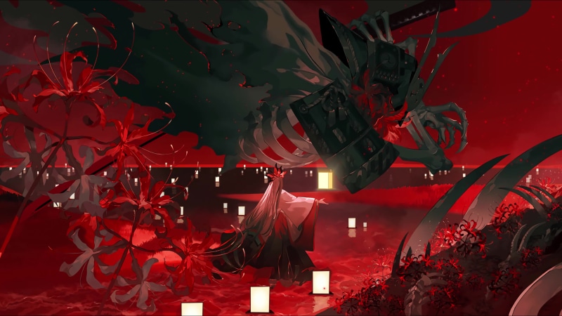 Higanbana Onmyoji Live Wallpaper | 4096x2160