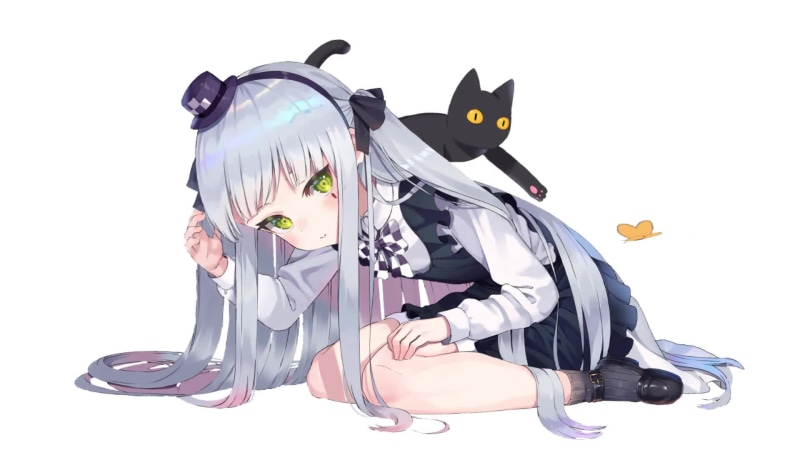 Girls Frontline HK416 Black Cats Gift Live Wallpaper