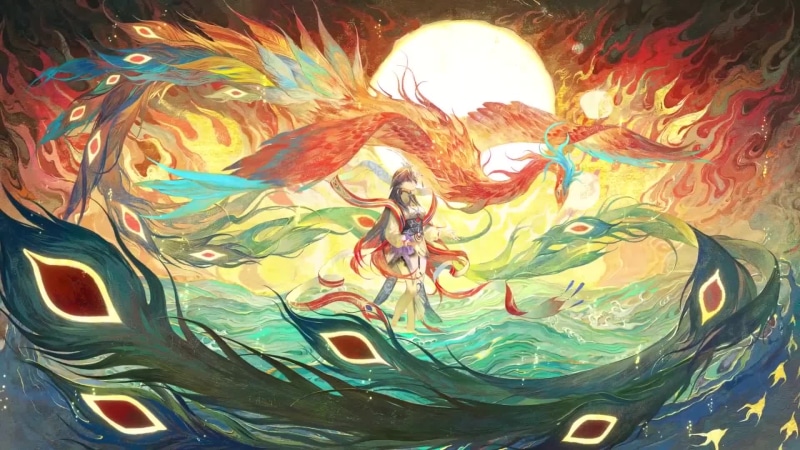 Aura star blazing phoenix 2 anime Live Wallpaper