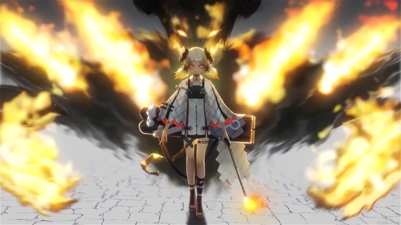 Arknights Ifrit Live Wallpaper