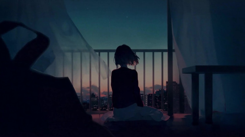 Alone Night Live Wallpaper