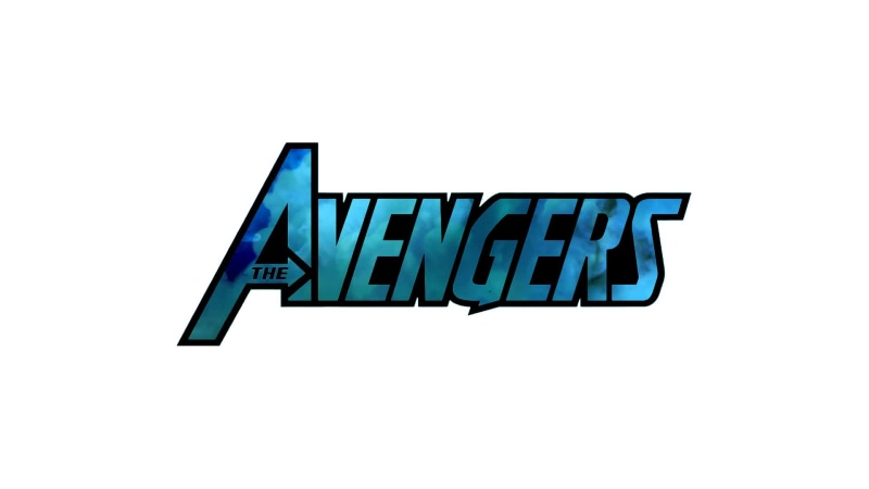 The Avangers Logo Marvel Live Wallpaper