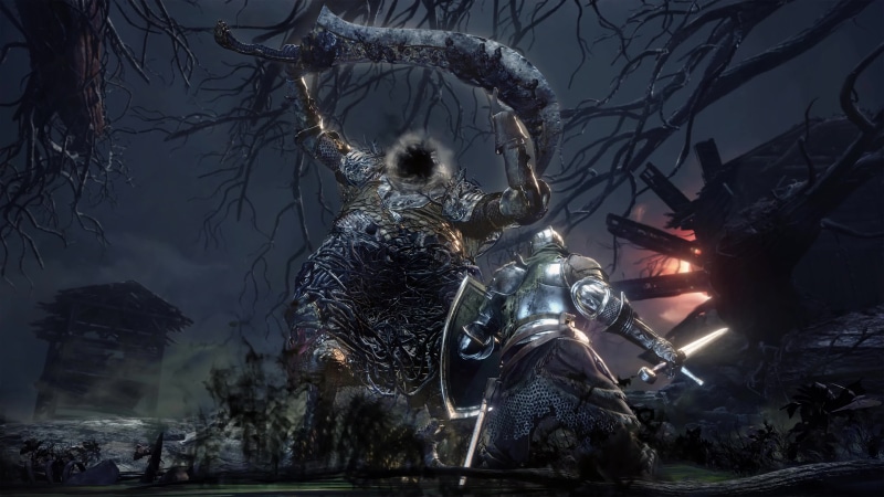 Dark Souls Midnight Boss 4K Minimalism Live Wallpaper