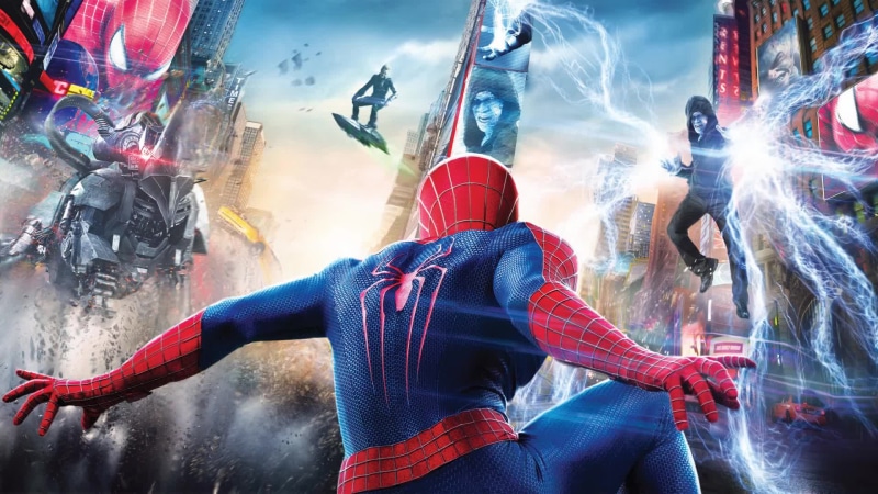 The Amazing Spiderman 2 Electro Rhino Live Wallpaper