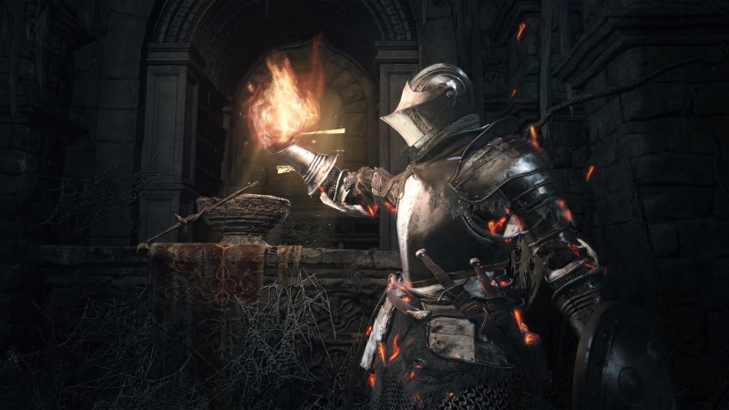 Dark Souls 3 Armored Steel 4K Live Wallpaper