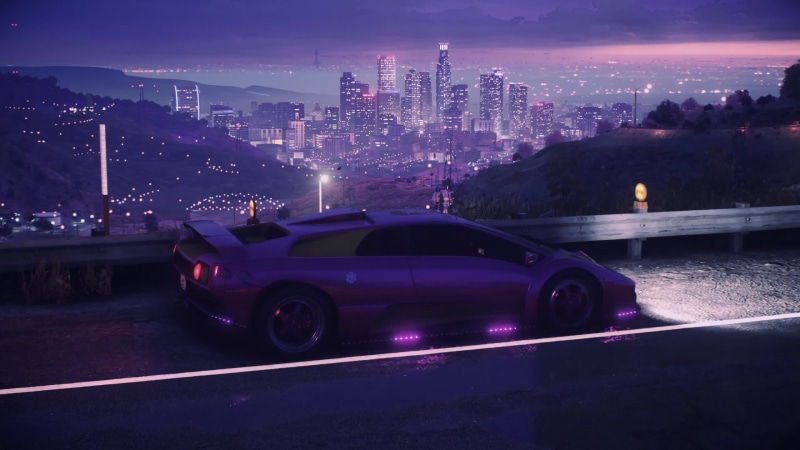 Lamborghini Diablo NFS Game Live Wallpaper