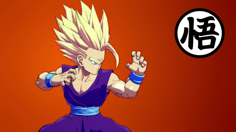 Teen Gohan Dragon Ball Fighterz Live Wallpaper