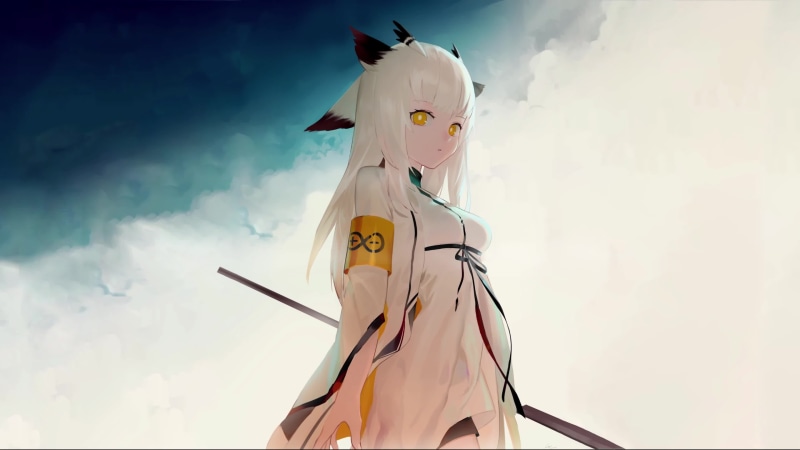 Arknights Game Anime Girl Live Wallpaper