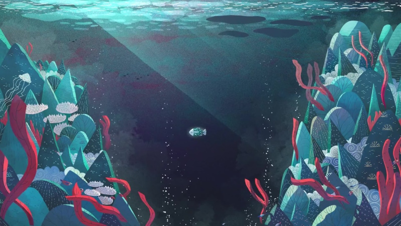 Underwater Sleepy Fish Live Wallpaper