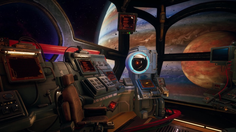 SpaceShip Cockpit 4k Quality Live Wallpaper