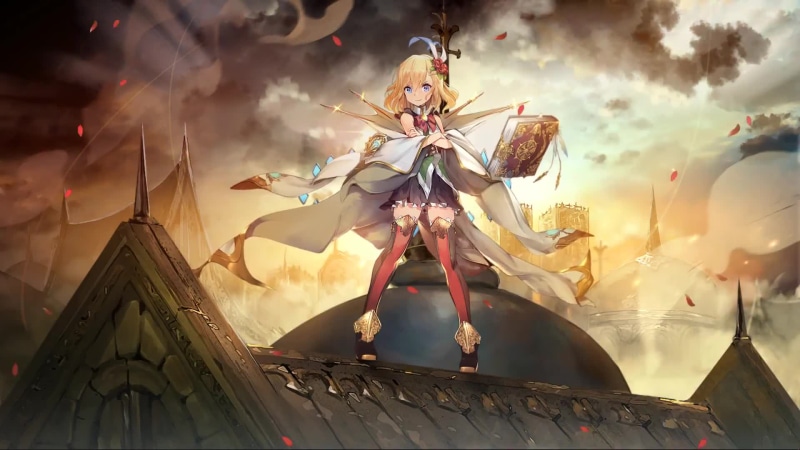 Eleanor Gloria Cosmic Flower Shadowverse Live Wallpaper