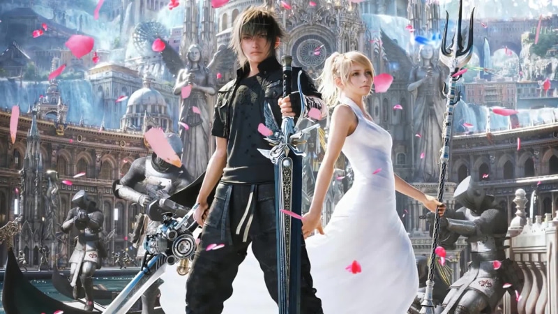 Final Fantasy XV Noctis and Lunafreya Live Wallpaper