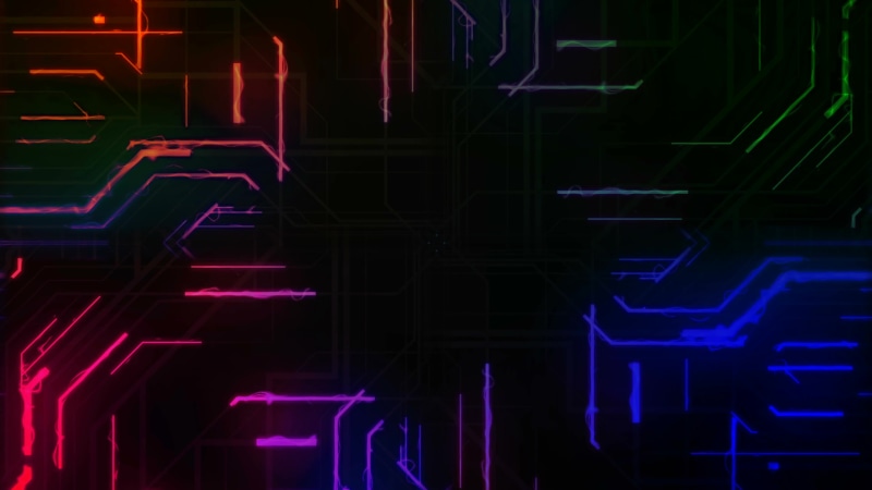 4K Radio Digital Scheme Live Wallpaper