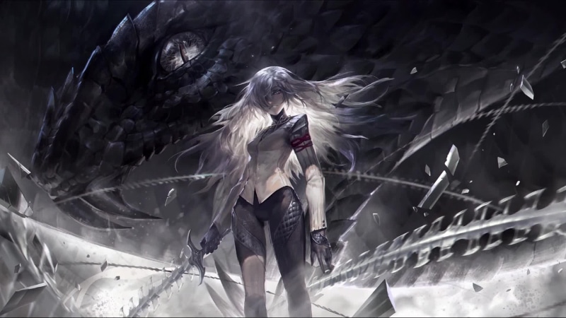 Viper Eyes and Anime Girl Live Wallpaper