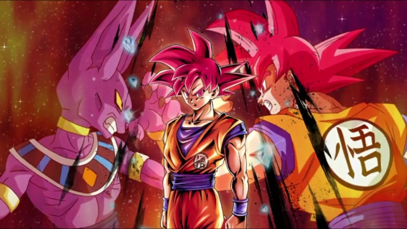 Goku Dragon Ball Legends SSG Game Live Wallpaper