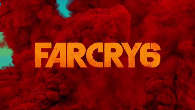 Far Cry 6 Red Smoke Logo Live Wallpaper
