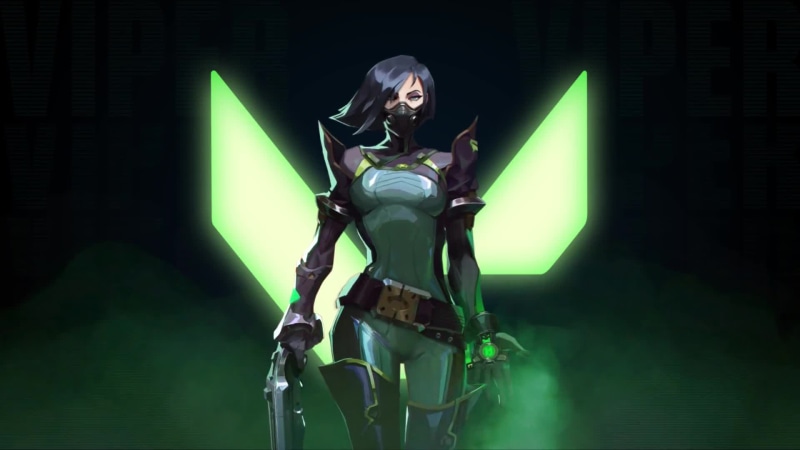 Agent Viper From Valorant Game Live Wallpaper
