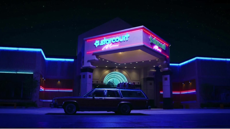 Starcourt Mall from Stranger Things Movie Live Wallpaper