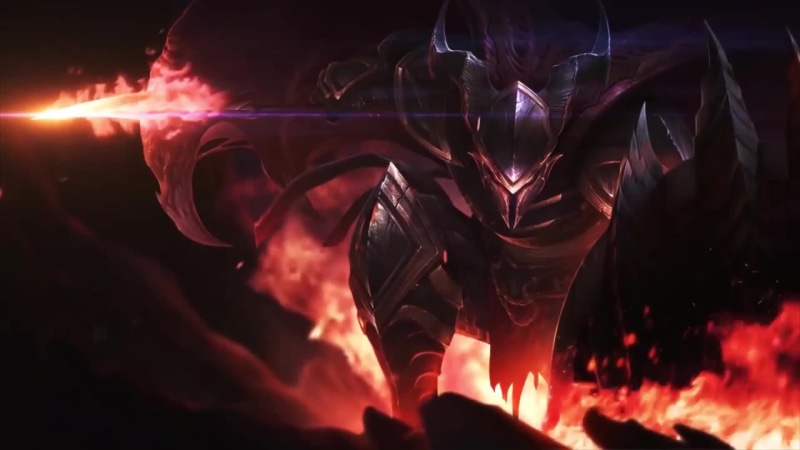 Dragonslayer Pantheon League Of Legends Game Live Wallpaper