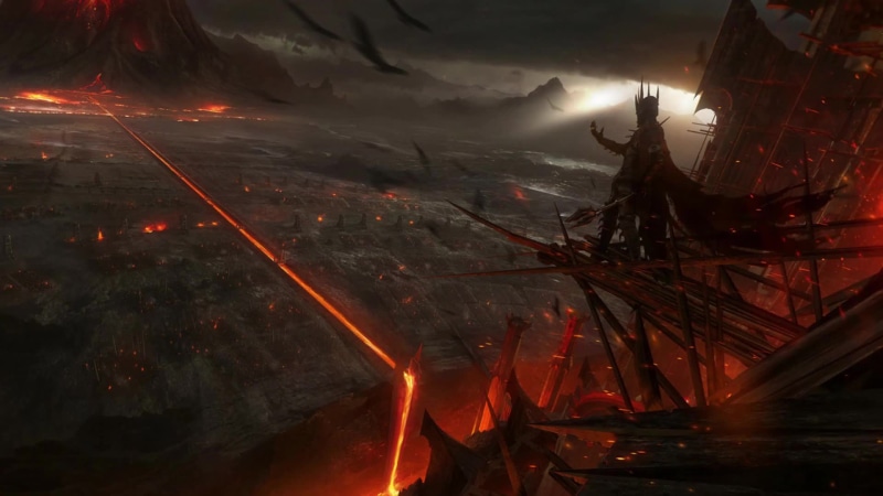 Sauron The Lord Of The Rings Game Live Wallpaper