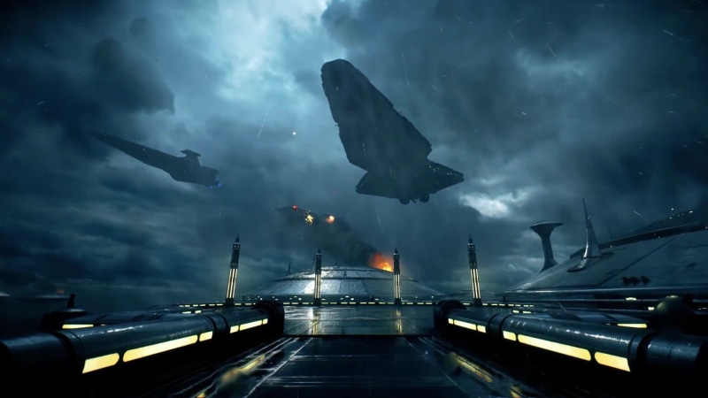 Star Wars Battlefront II Battle Of Kamino Live Wallpaper