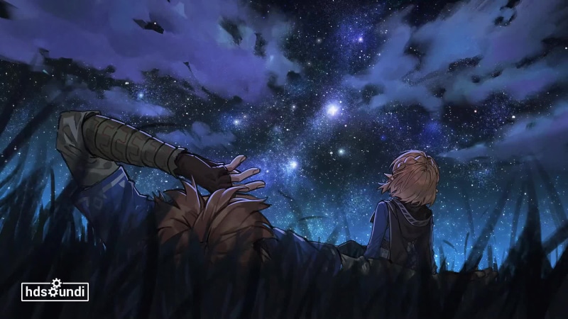 The Legend of Zelda Calm Starry Night Live Wallpaper