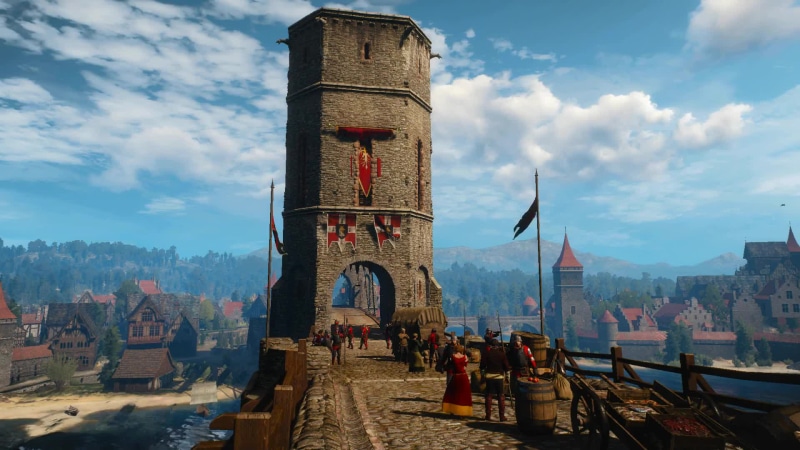 Witcher 3 Gate Live Wallpaper