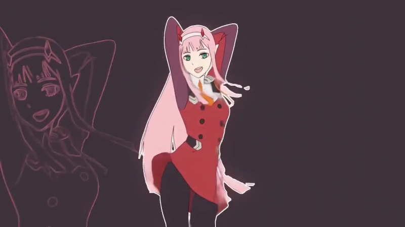 Darling in the Franxx Zero Two Live Wallpaper