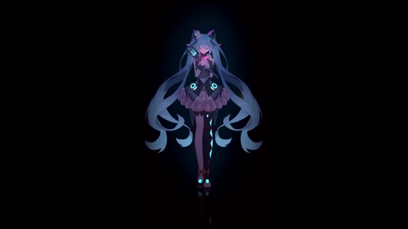 Hatsune Miku Vocaloid Sound Anime Wallpaper Live Wallpaper
