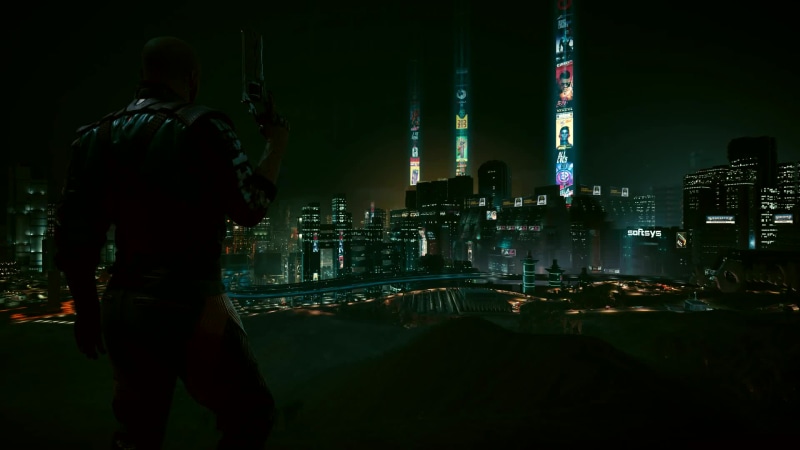 Cyberpunk 2077 Night City Neon Lights Live Wallpaper