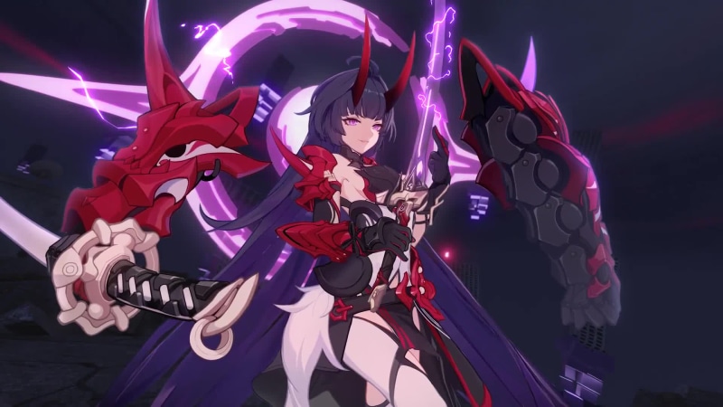Raiden Mei Honkai Impact 3 Game Live Wallpaper