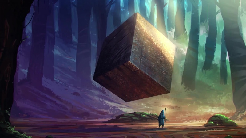 Magic Floating Cube Live Wallpaper