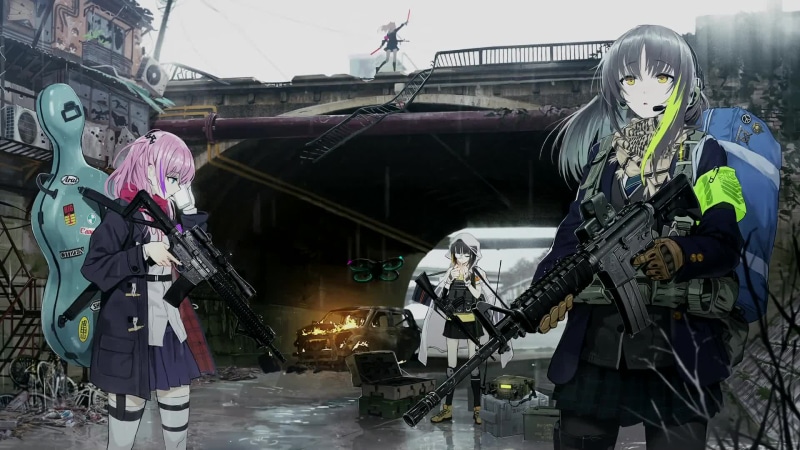 Girls’ Frontline Game AR Squad Live Wallpaper