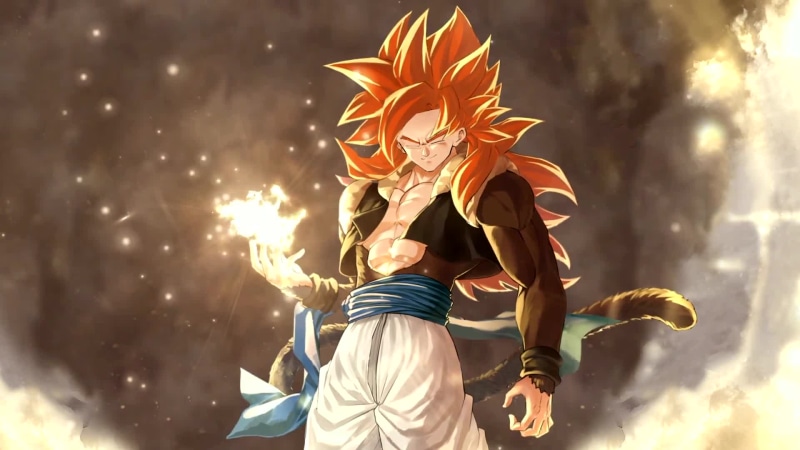 Gogeta SS4 Dragon Ball FighterZ Anime Live Wallpaper