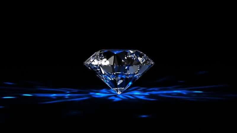 Shiny Sparkling Crystal Structure Diamond Live Wallpaper