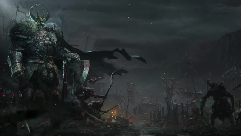 Powerful Chaos Lord Warhammer Vermintide 2 Game Live Wallpaper