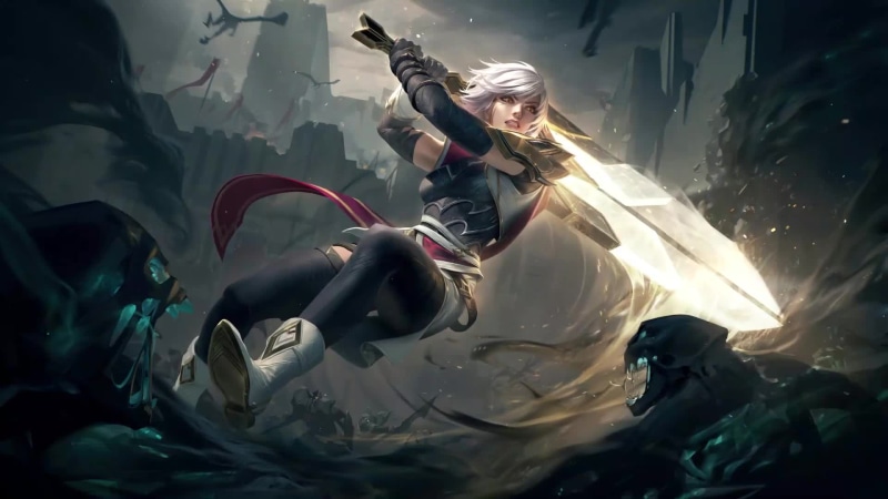 Sentinel Riven Skin League Of Legends Live Wallpaper