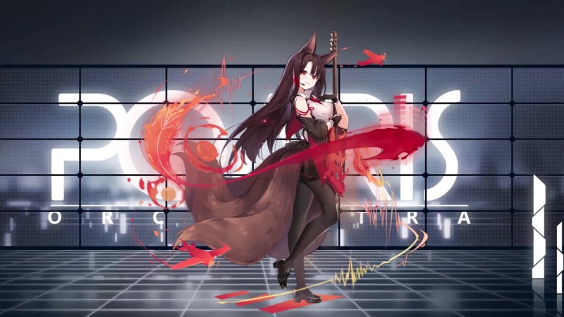 Akagi Azur Lane Mobile Game Live Wallpaper