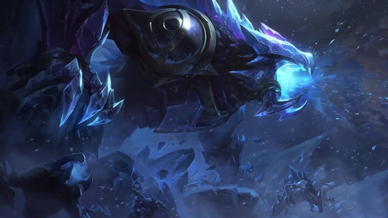 Blackfrost Rek’Sai Apex Predator League Of Legends Live Wallpaper