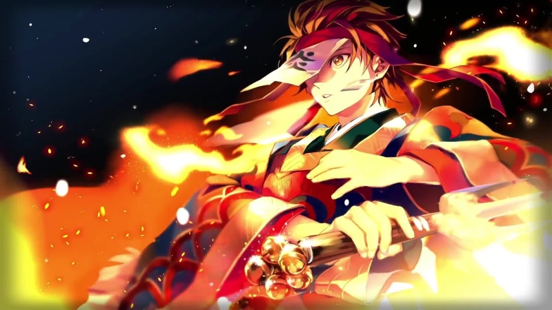 Tanjiro Kamado Hinokami Kagura, Demon Slayer: Kimetsu no Yaiba Live Wallpaper