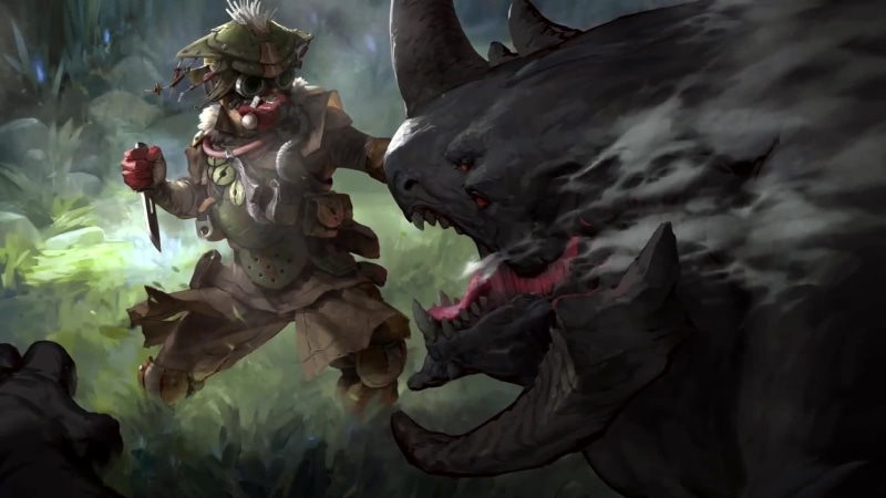Bloodhound Fighting vs Monster Beast Apex Legends Live Wallpaper