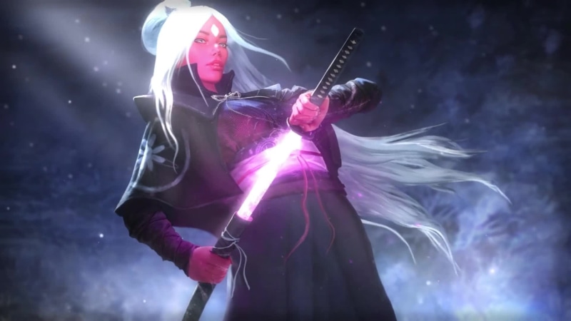 Nima The Black Lotus RossDraws, Samurai Girl Live Wallpaper