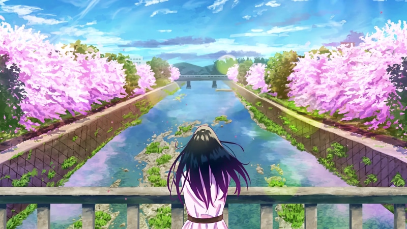 Anime Girl, Summer Canal, Bridge 4K Quality Live Wallpaper