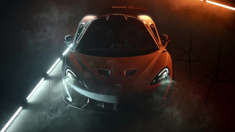 Novitec McLaren 620R Neon Lights Live Wallpaper