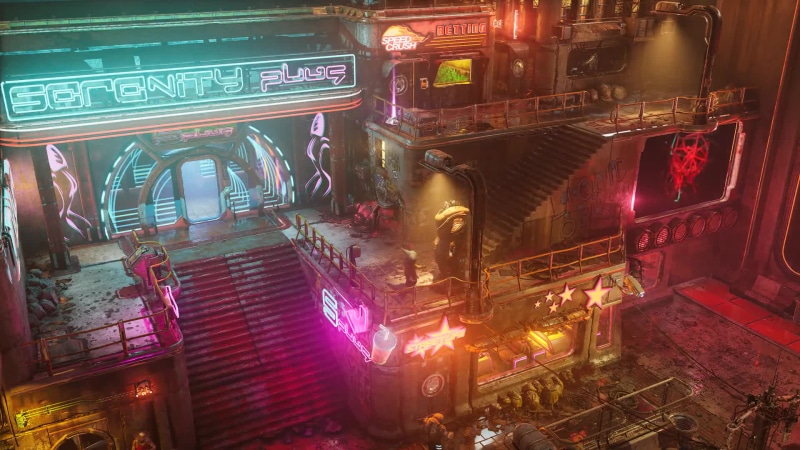 The Ascent Night City Casino Serenity Plus Live Wallpaper