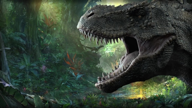 Jurassic Park Tyrannosaurus T-Rex Live Wallpaper Live Wallpaper